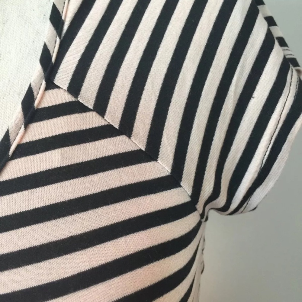 MATERIAL GIRL STRIPE HIGH-LOW CASUAL DRESS SM - Picture 6 of 9